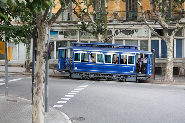 Синий трамвай - реконструкция